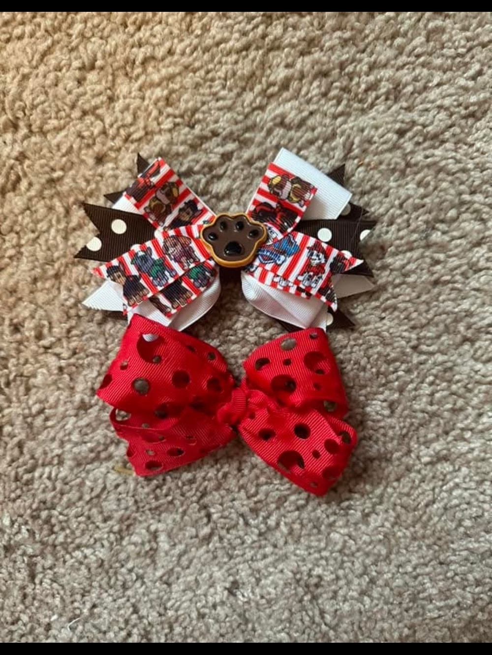 Kids Hair Bows - Set of 2